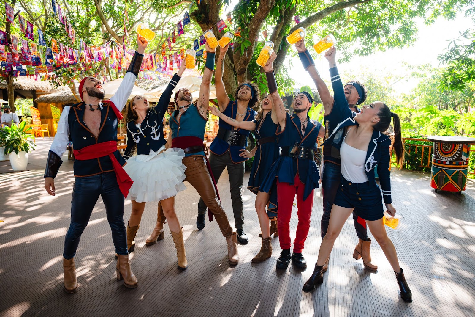 All aboard. Chase the treasure, dance with sailors, and ride the rhythm of the sea