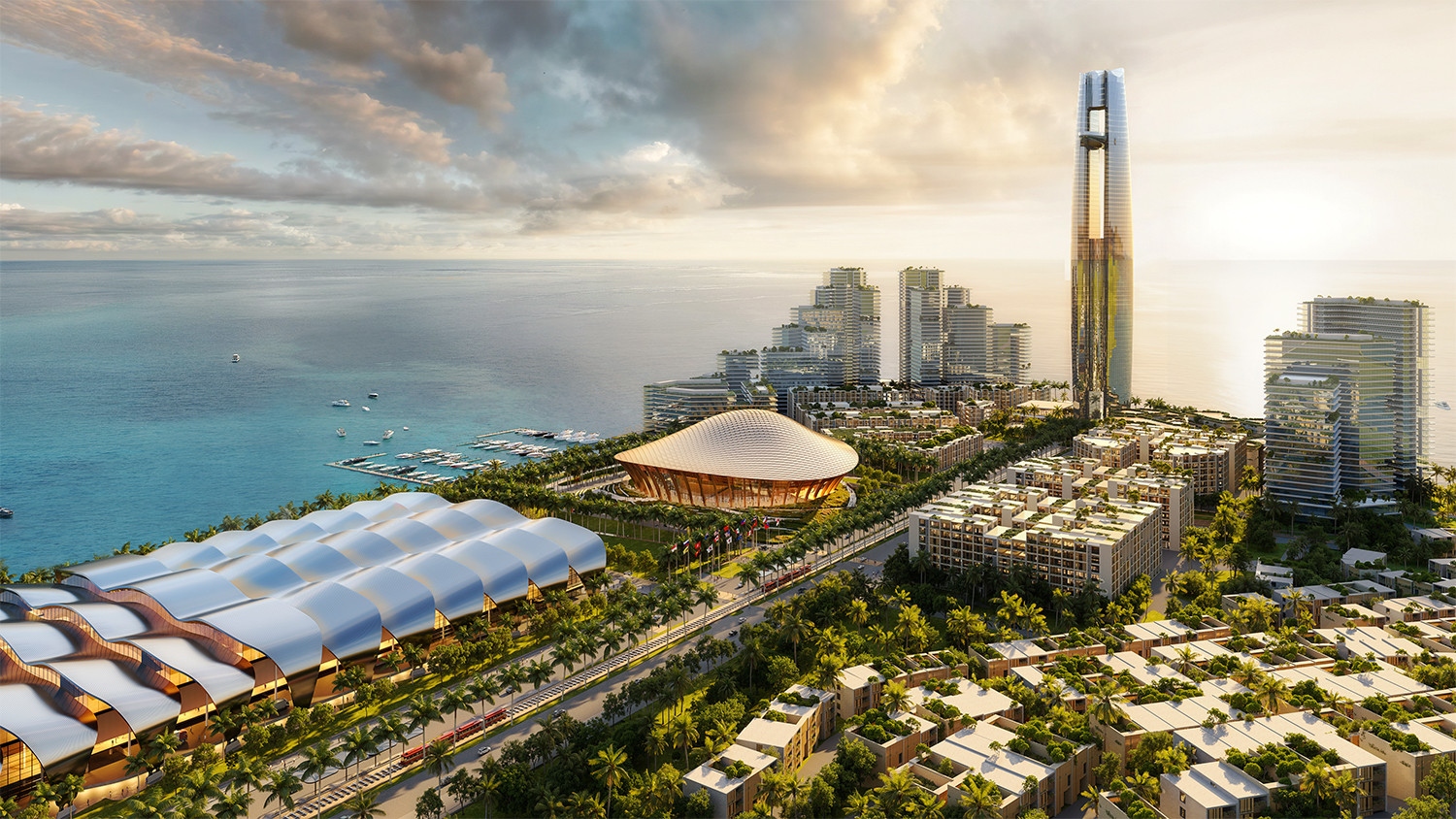 Khu tổ hợp đa chức năng phục vụ APEC 2027 ở đặc khu Phú Quốc.&nbsp;