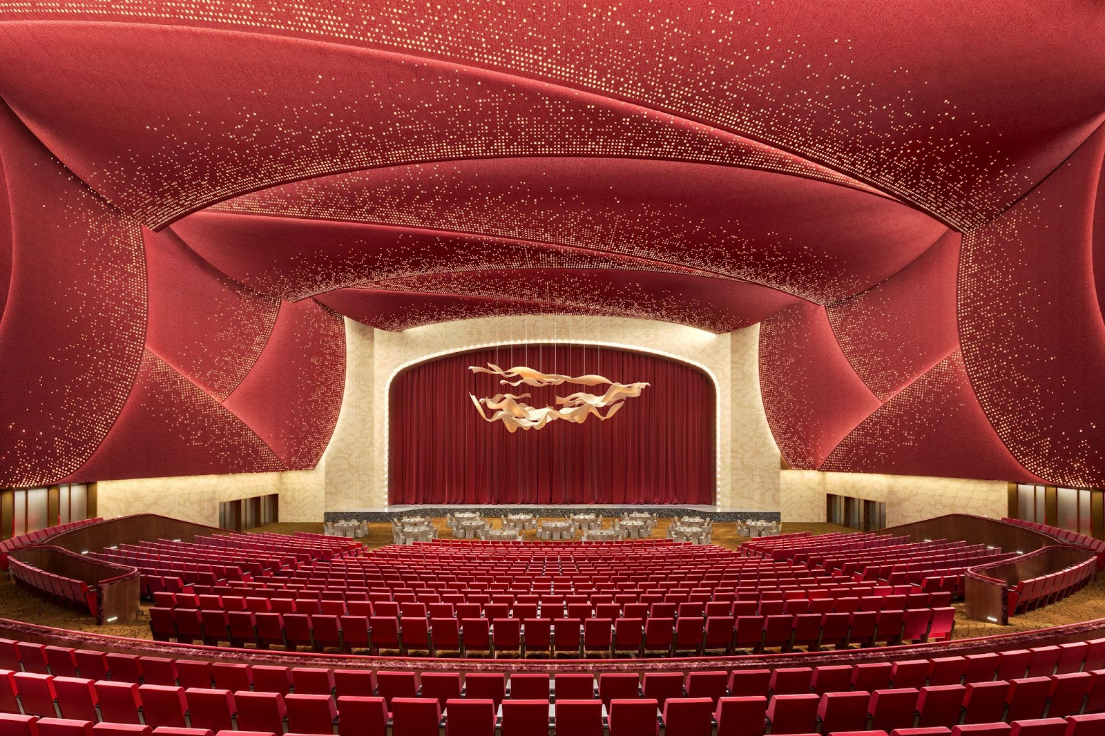 Khán phòng Nhà biểu diễn đa năng - không gian tráng lệ lý tưởng cho các sự kiện nghệ thuật đẳng cấp