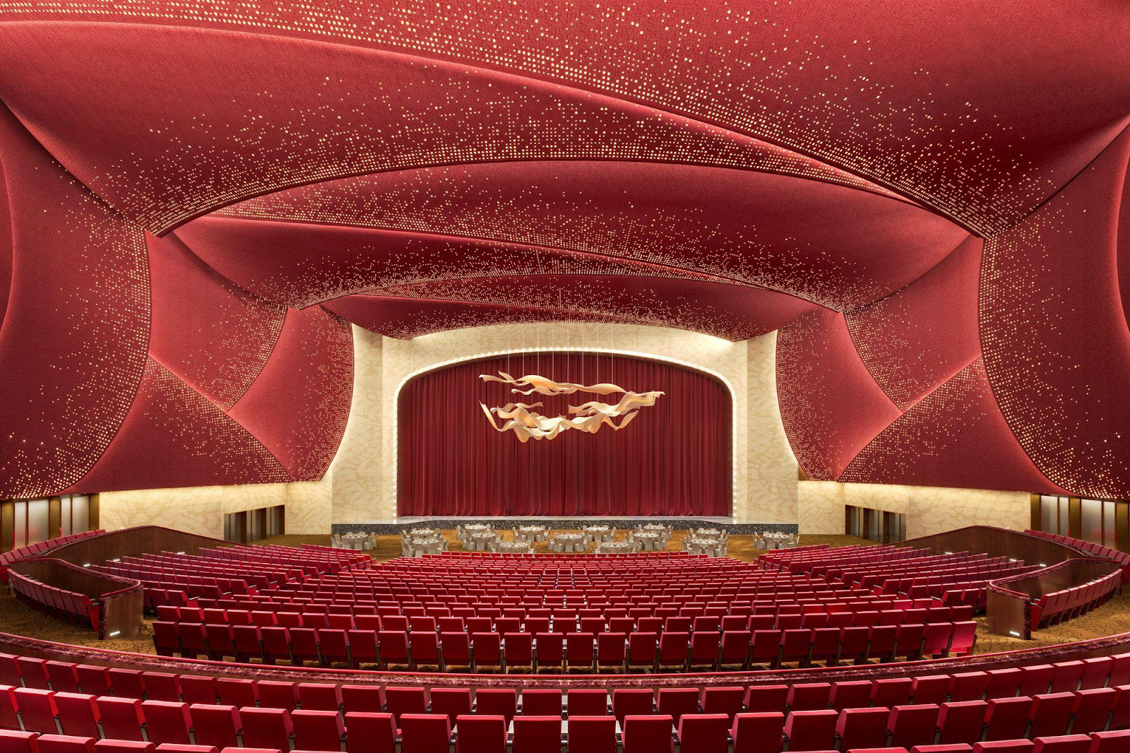 Apeiro đảm nhận tư vấn thiết kế bên trong Nhà biểu diễn đa năng