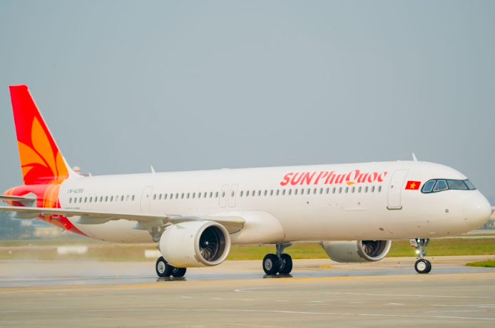 Sun PhuQuoc Airways triển khai thủ tục bay trực tuyến bằng sinh trắc học trên ứng dụng từ 1/1