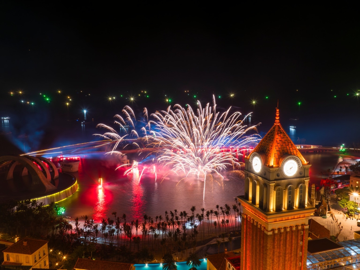 Chiêm ngưỡng màn trình diễn pháo hoa đẳng cấp quốc tế tại Thị trấn Hoàng Hôn Chiêm ngưỡng màn trình diễn pháo hoa đẳng cấp quốc tế tại Thị trấn Hoàng Hôn