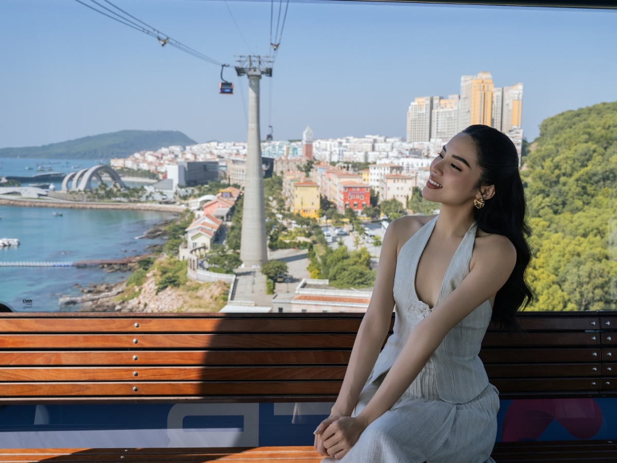 Ngắm toàn cảnh biển trời Nam đảo từ cáp treo Hòn Thơm