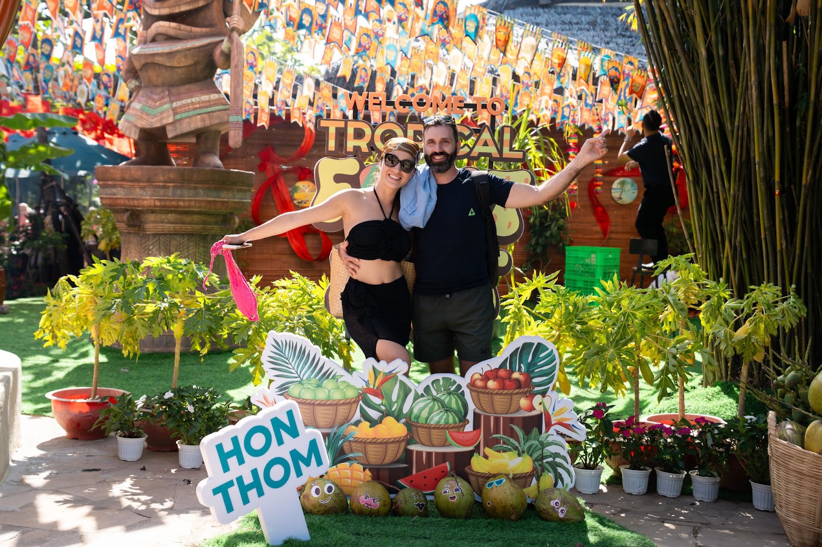 Hòn Thơm mang đến trải nghiệm không gian Tết nhiệt đới rộn ràng bên biển cho du khách