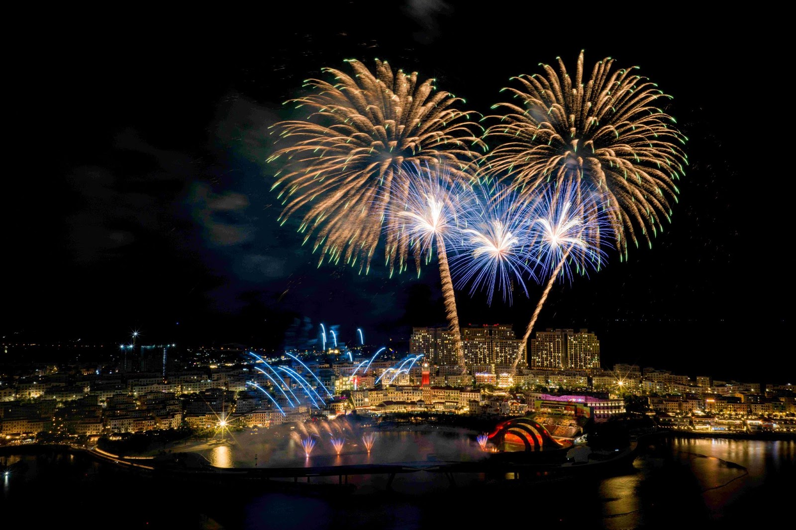 Phú Quốc đang dần được giới xê dịch toàn cầu biết đến với biệt danh là“hòn đảo pháo hoa”