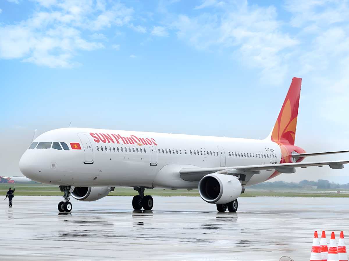 Du khách có thể di chuyển bằng máy bay Sun PhuQuoc Airways để tối ưu trải nghiệm bay
