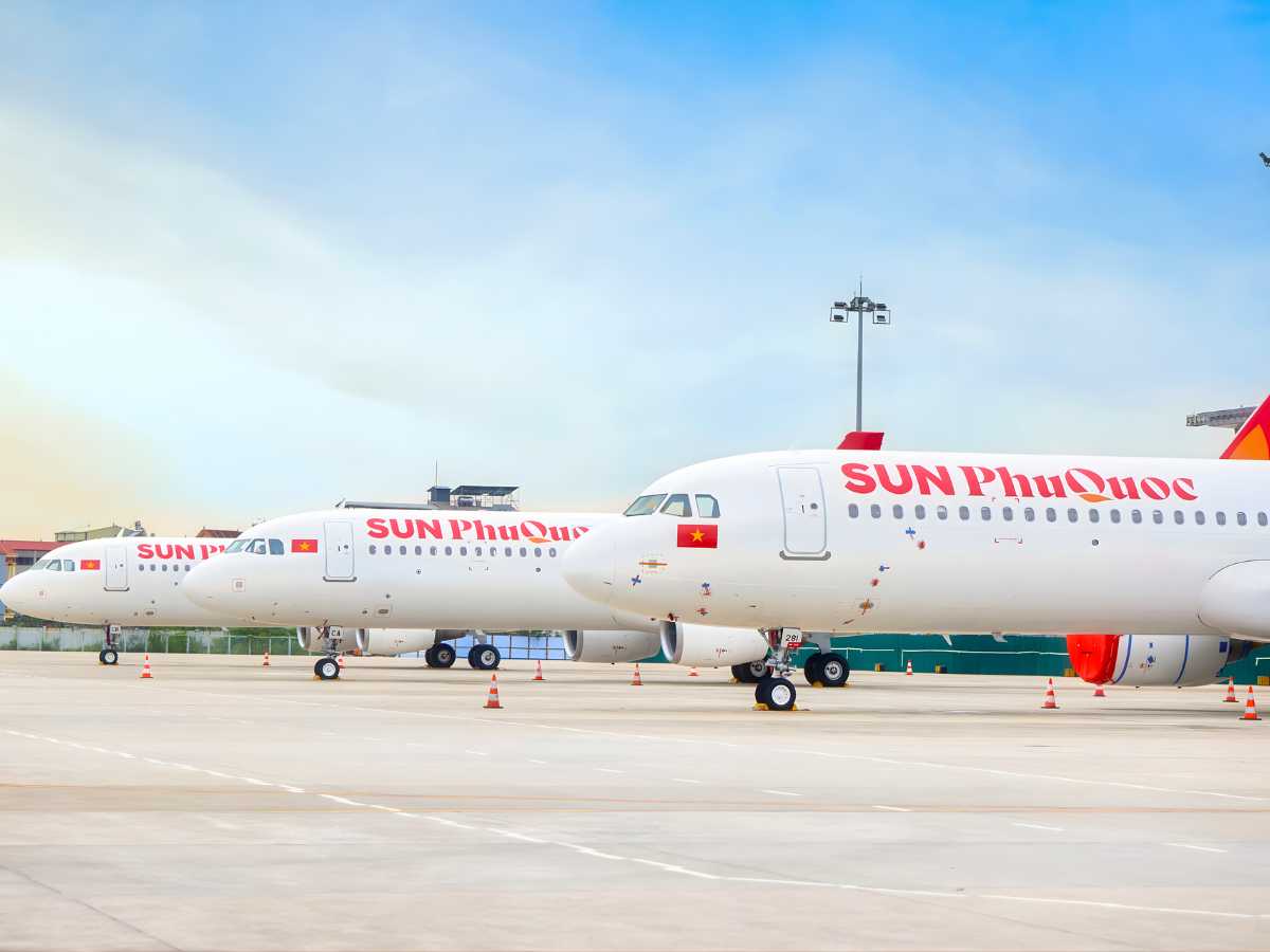 Du khách có thể di chuyển bằng máy bay Sun PhuQuoc Airways để tối ưu trải nghiệm bay