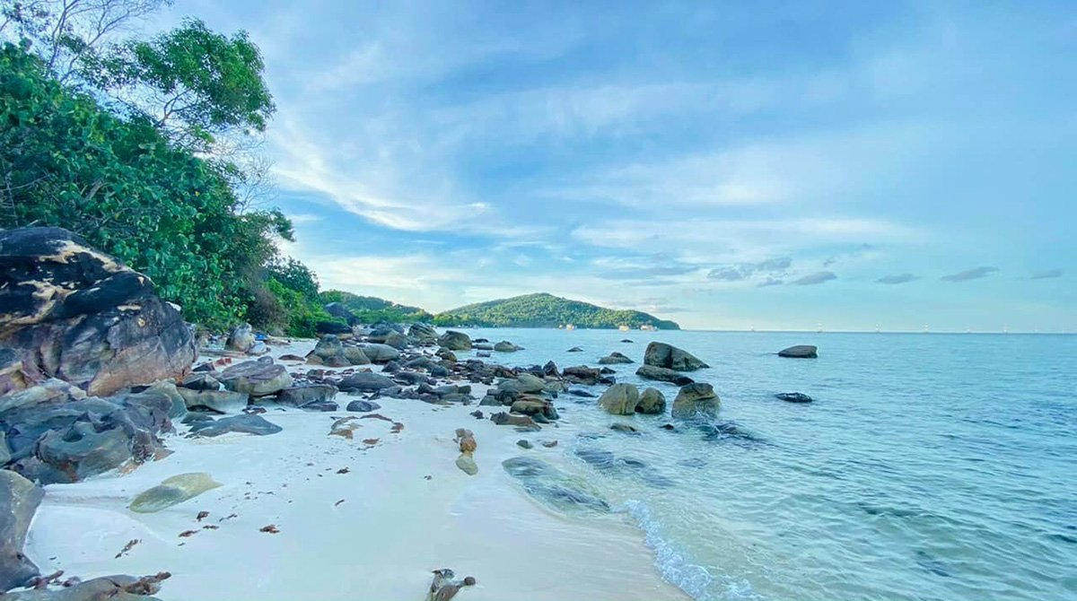 Khung cảnh thanh bình tại Bãi Sao Phú Quốc