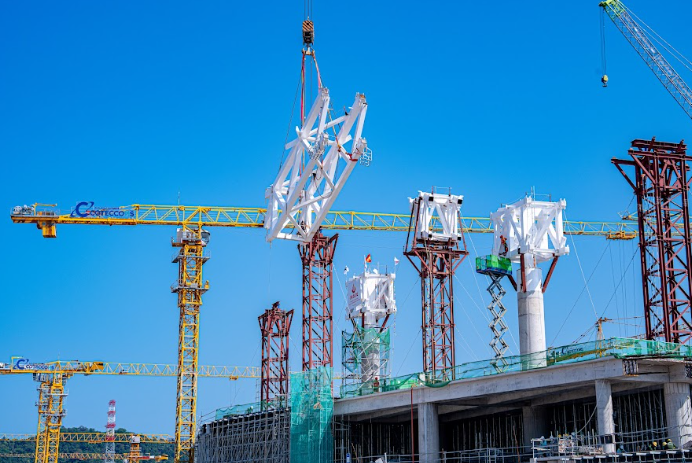 Dự án mở rộng Cảng HKQT Phú Quốc đang được thi công cấp tập