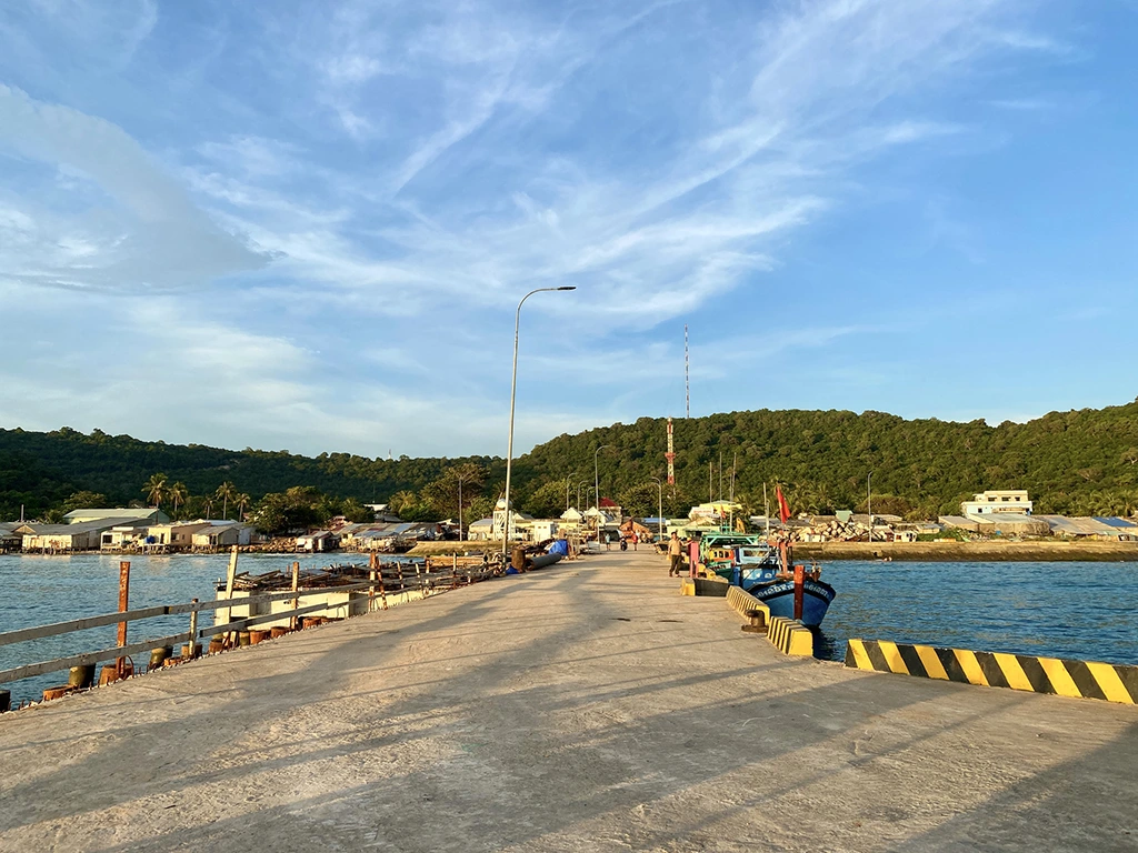 Khung cảnh yên bình tại đảo Thổ Châu