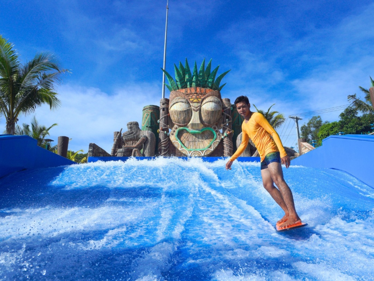 Trải nghiệm những trò chơi thú vị tại Sun World Hon Thom.