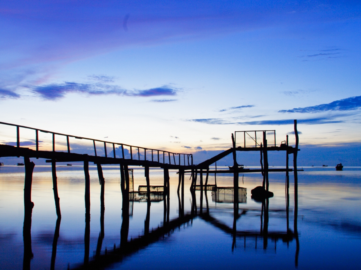 Mỗi mùa tại làng chài Hàm Ninh lại mang một nét đẹp riêng. 