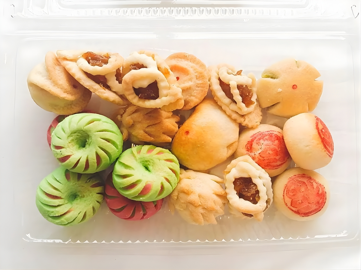 Bánh khéo thơm ngon với lớp vỏ mềm dẻo và phần nhân đậm đà. 