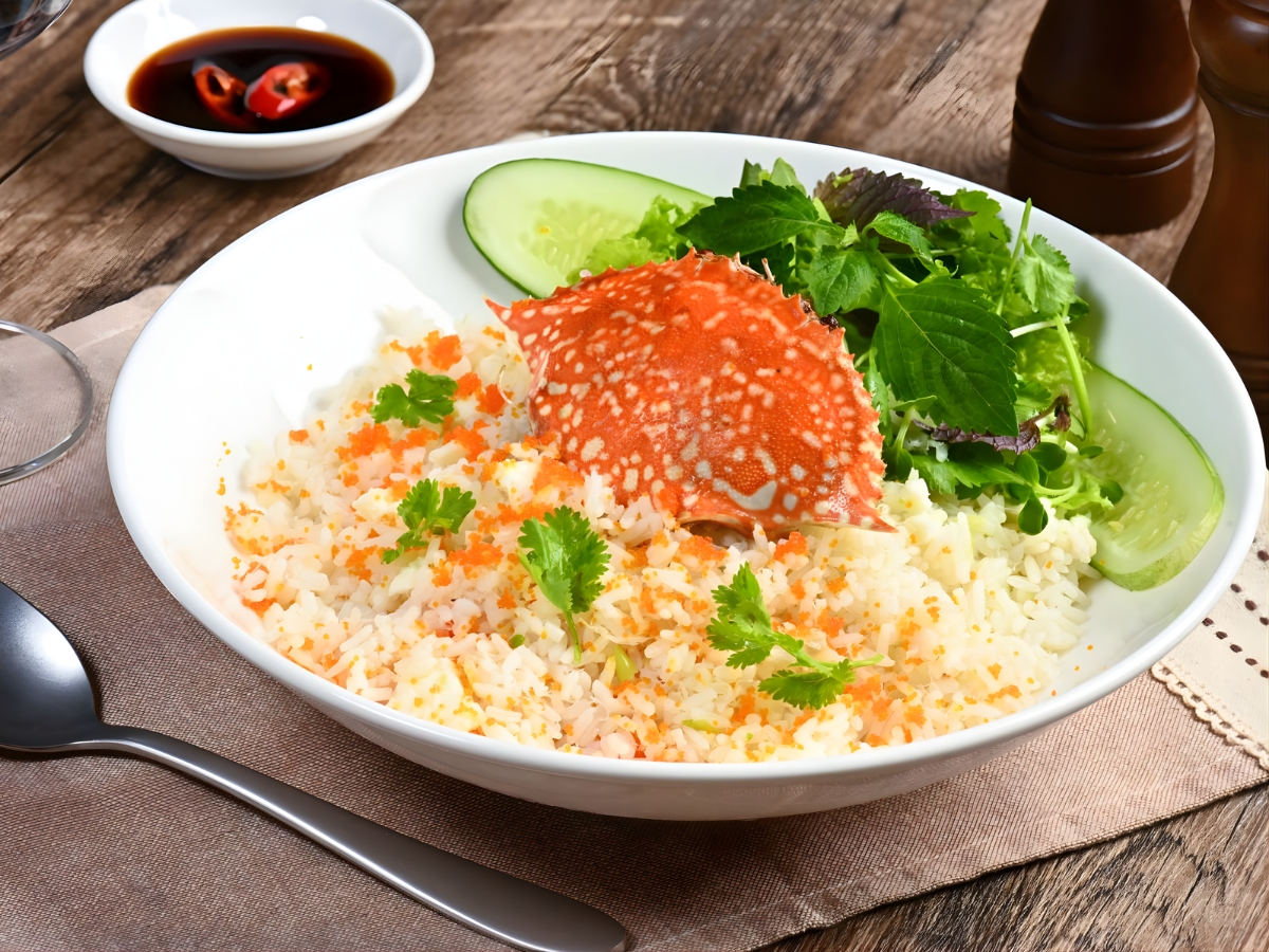 Quán sử dụng ghẹ tươi để chế biến sẽ có hương vị thơm ngon hơn.