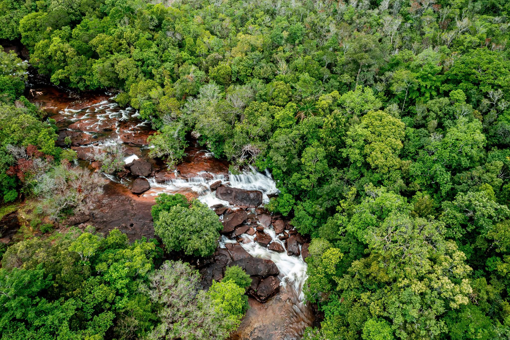 Núi rừng hùng vĩ tại Bắc đảo Phú Quốc. 