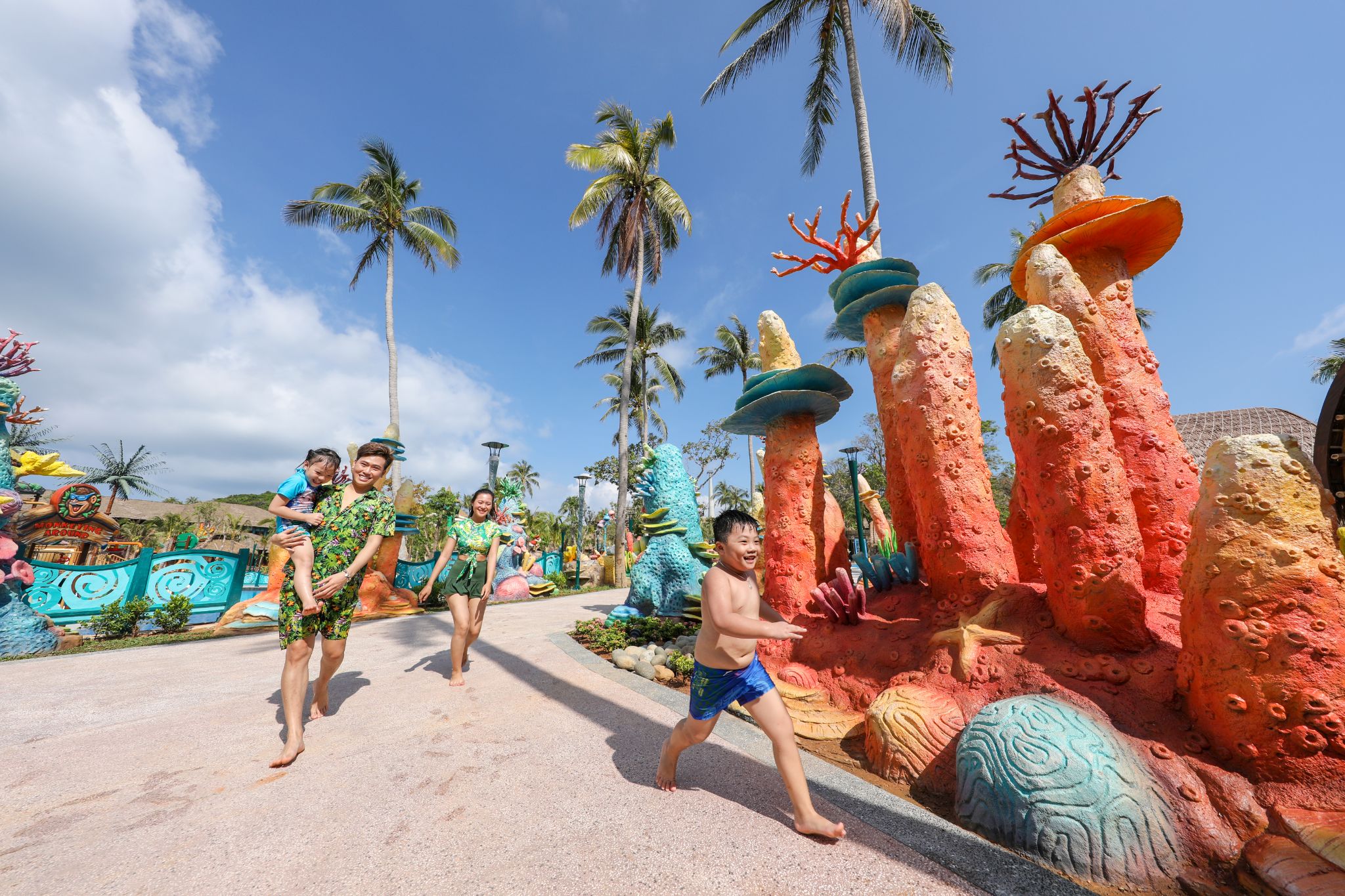 Vui chơi cực đã tại Sun World Hon Thom