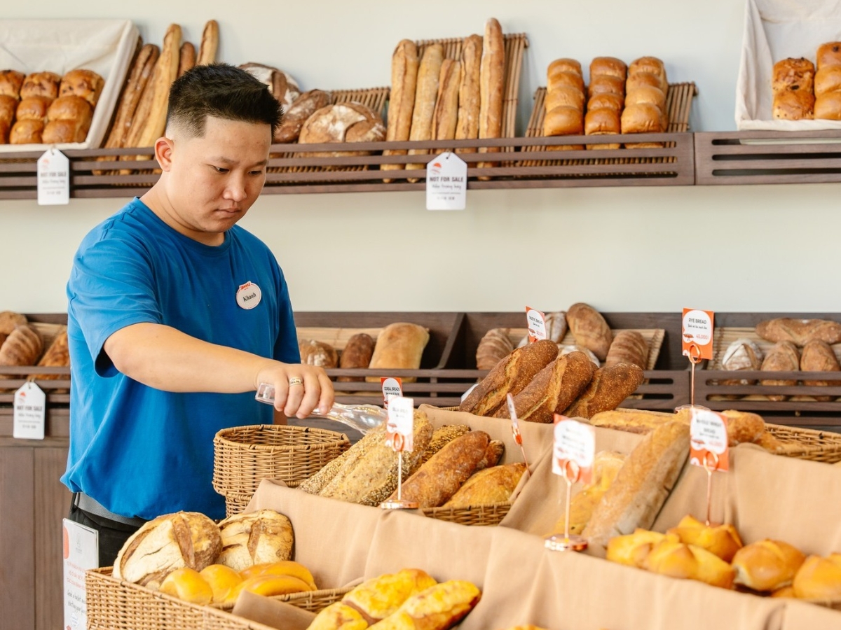 Eric Kayser có thực đơn bánh đa dạng, thoải mái cho du khách lựa chọn