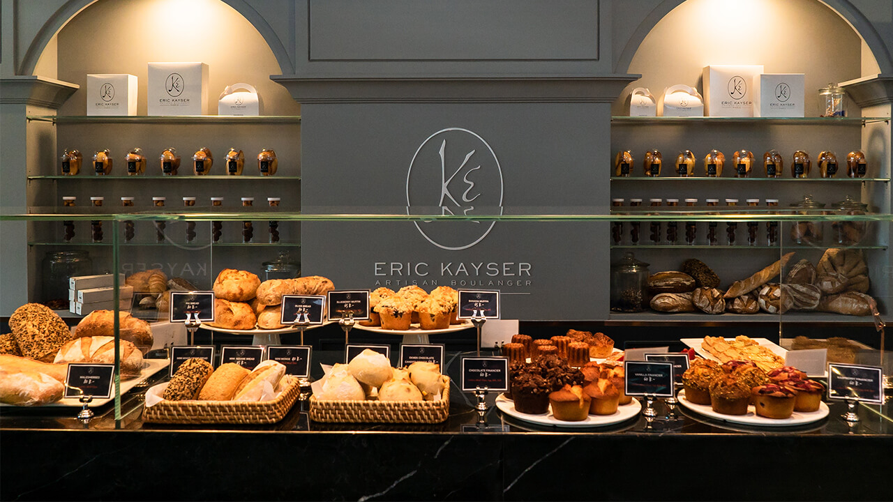 Eric Kayser là tiệm bánh Pháp nổi tiếng tại Sunset Bazaar