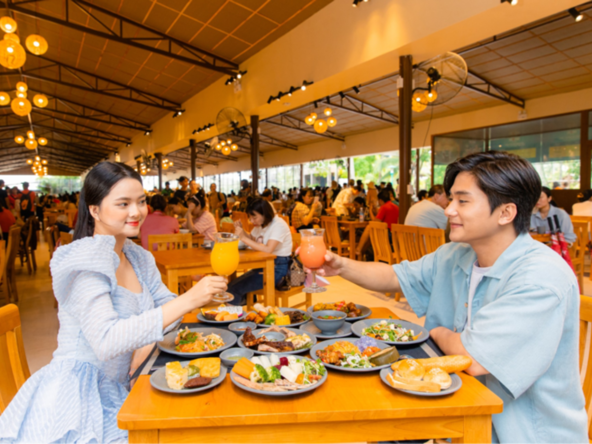 Nhà hàng ẩm thực buffet Mango trên đảo Hòn Thơm