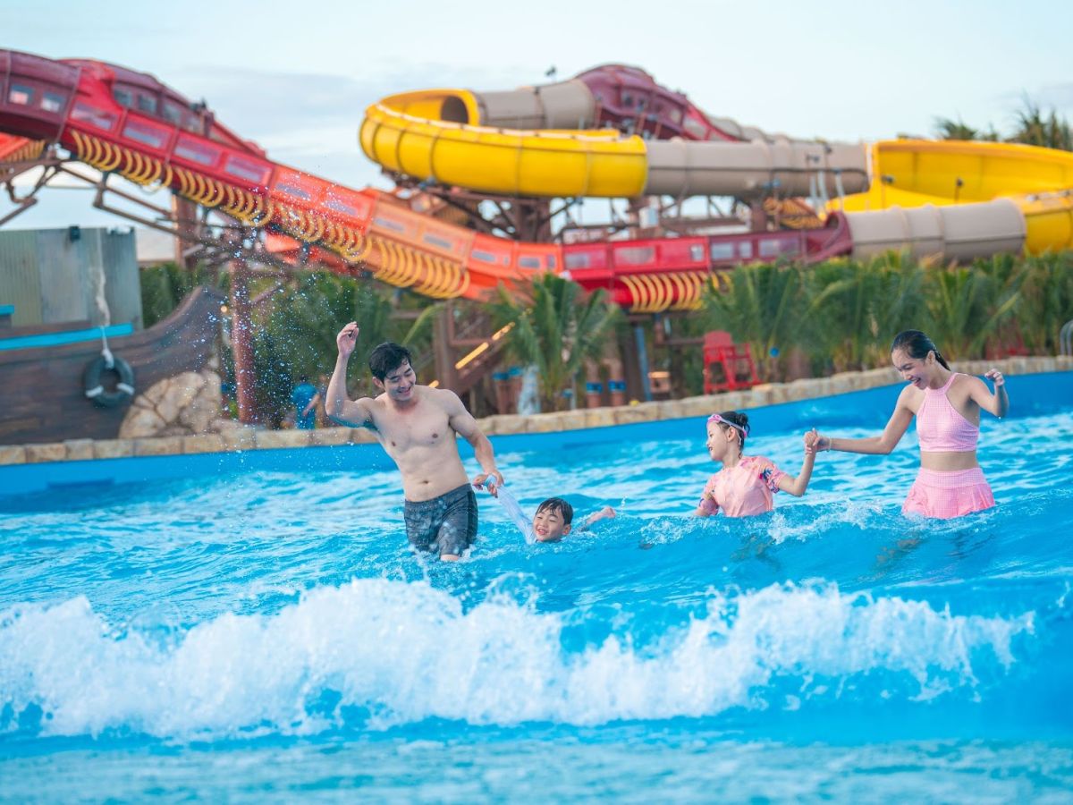 Các trò chơi tại Aquatopia Water Park được đầu tư đồng bộ từ thiết kế đến vận hành an toàn.
