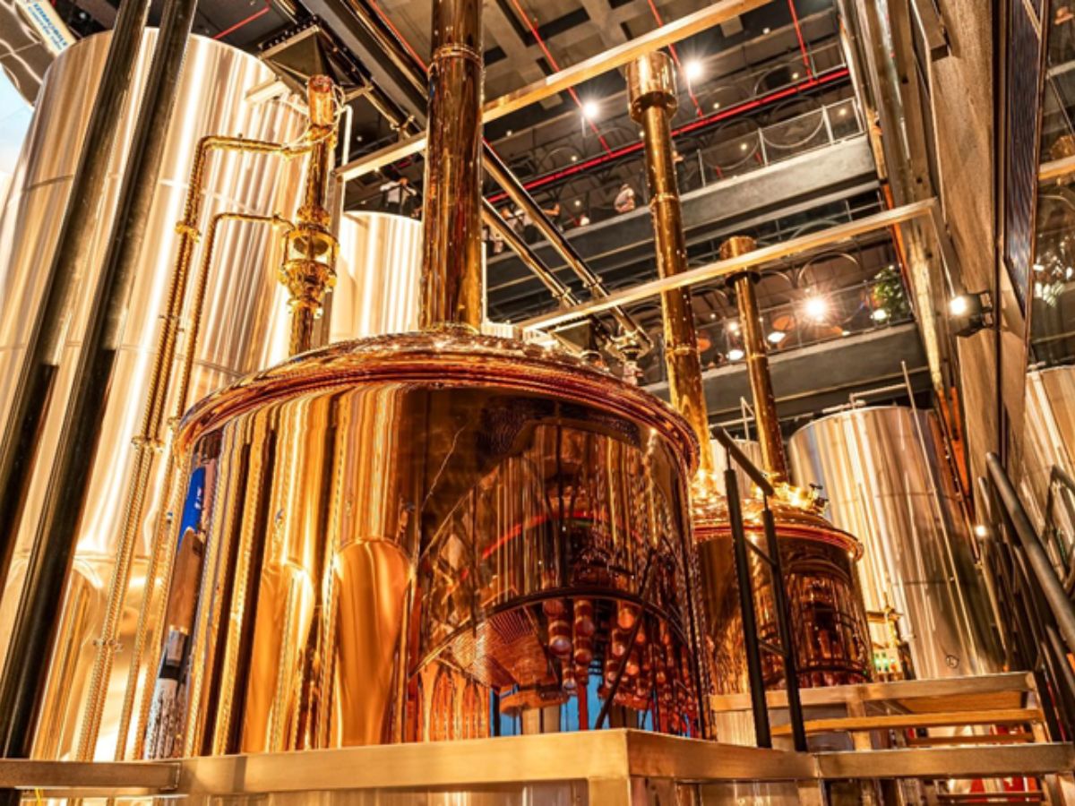 Quy trình sản xuất bia tại Phu Quoc Brew House được vận hành theo tiêu chuẩn công nghệ Đức.